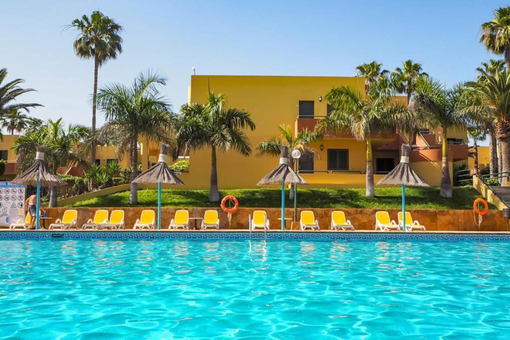 Atlantic Garden Andrew Apartments Pool Air Conditioning Corralejo Exterior photo